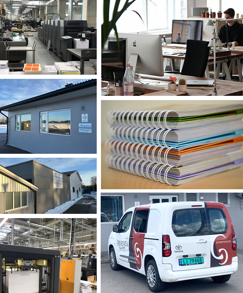 Presencia AS – grafiske tjenester, film, design og trykk